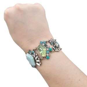 Chloe + Isabel Aquamarina Statement Bracelet (B316)
